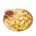 Chips, Cheese & Chicken Tikka 
