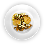 Baked Potato With Spicy Mince 